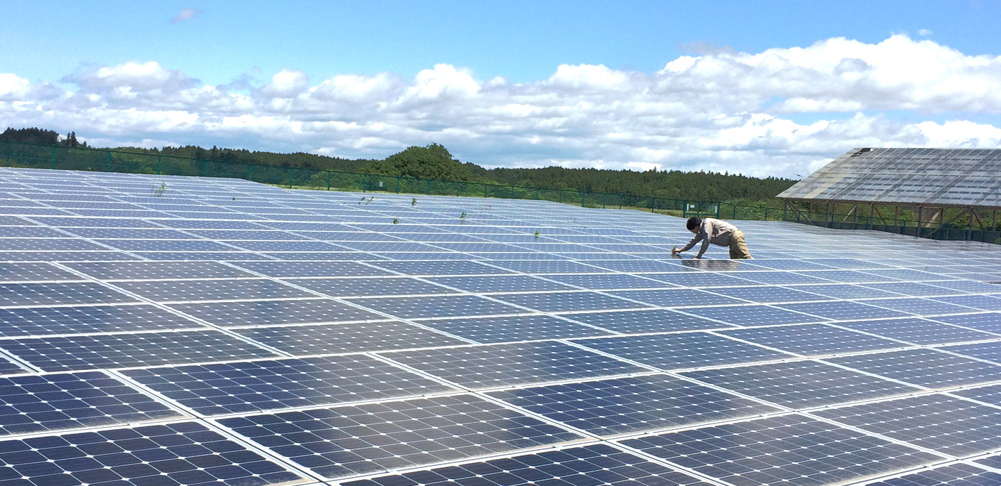 太陽光発電所の管理サービス事業